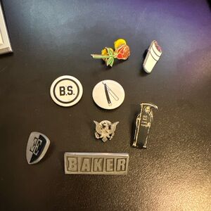 Assorted Pins (EMERICA, BAKER, GRAVIS, UNIF, PINTRILL)
